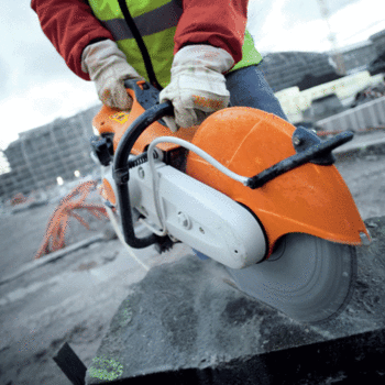 Sthil TS 410 actie