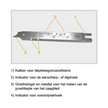 Stihl vijlkaliber 2