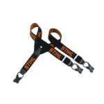 STIHL Bretels Lederen lussen Zwart