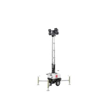 Mobiele lichtmast 4x160W LED Lampenwagen