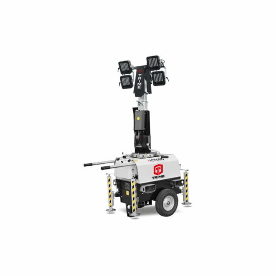 Mobiele lichtmast 4x160W LED Lampenwagen/Lichttoren
