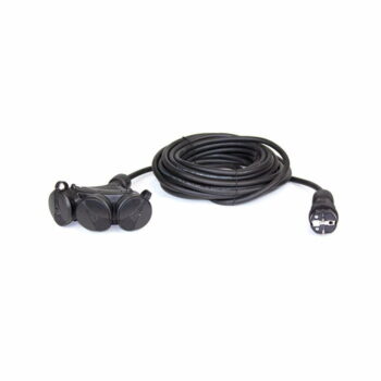 Plastrol 3x1.5mm² Neopreen Verlengkabel T-blok 10M