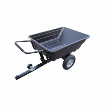 Turfmaster Aanhangwagen met kipbak in kunststof - 250 kg