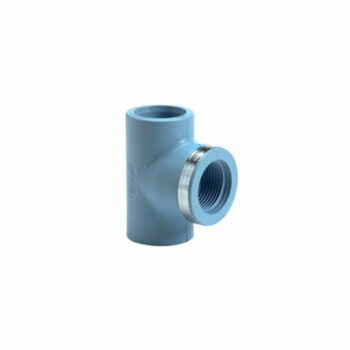 Girair PVR T-stuk fitting 90° - metalen verstevigingsring