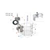 TechnoPIU PTR 30 Beschermkap met achterschild t.b.v. Kolomboormachines - 130/180 mm