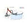 TechnoPiu PFR 02 Beschermkap t.b.v. Freesbank 620/730 mm