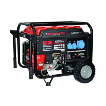 Genermore G8000DA Deluxe Benzine aggregaat - 8.0KVA 230V/12V 6500W