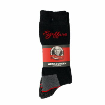 Sjeffers werksokken zwart 3 Pack