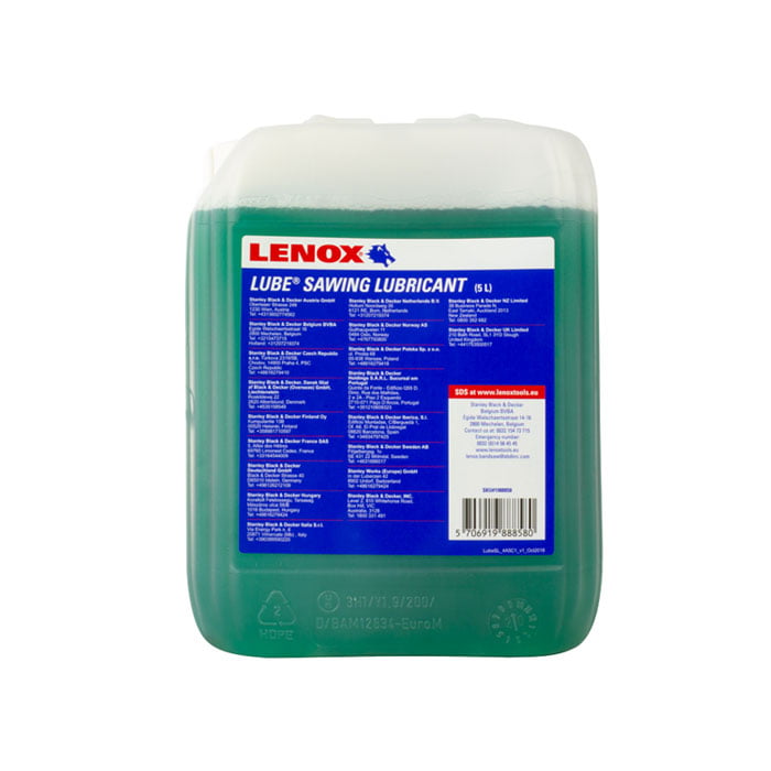 Lenox Lube Sawing Lubricant (nevelsmering) - 5L