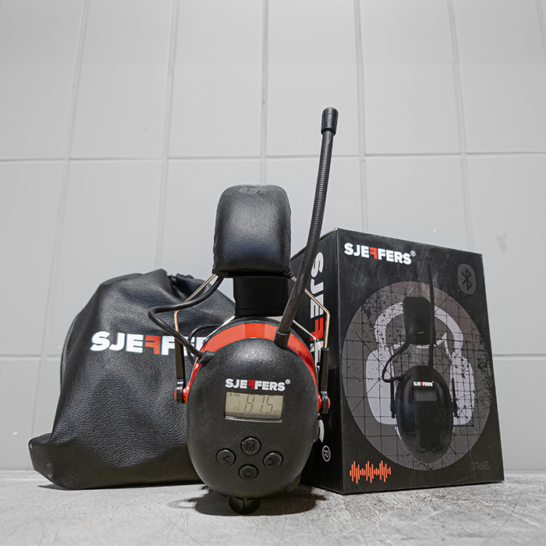 Sjeffers Koptelefoon Bluetooth / FM radio - Semi professioneel
