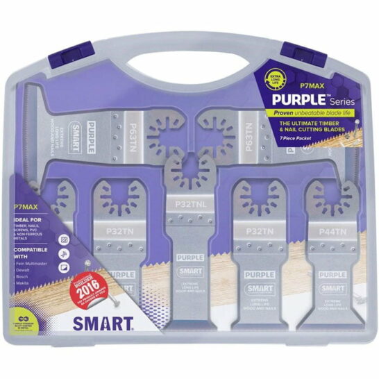 SMART Purple Multitool bladenset 7 stuks SMART Purple Multitool bladenset 7 stuks