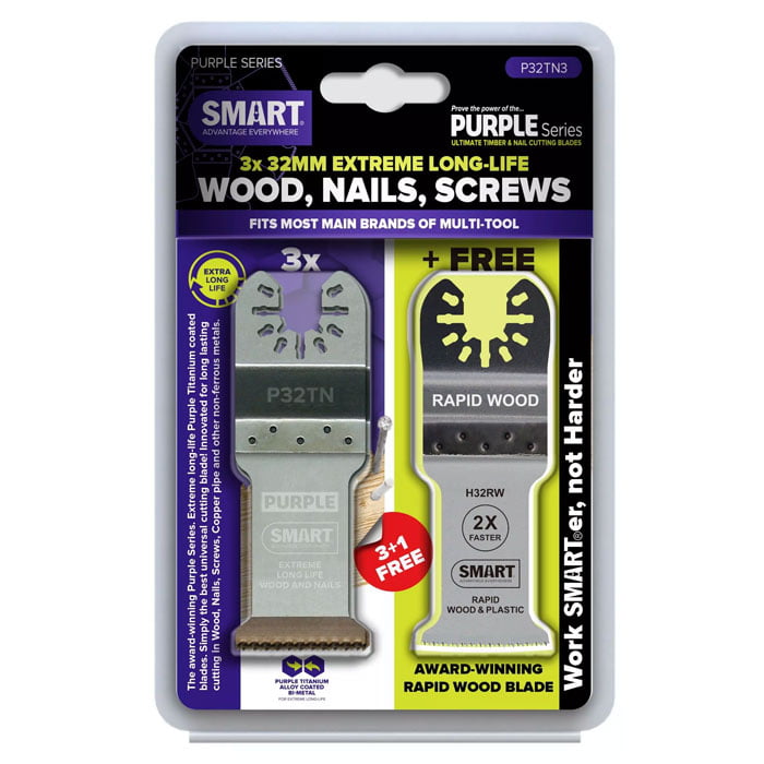 SMART Purple Multitool bladen SET 32 mm