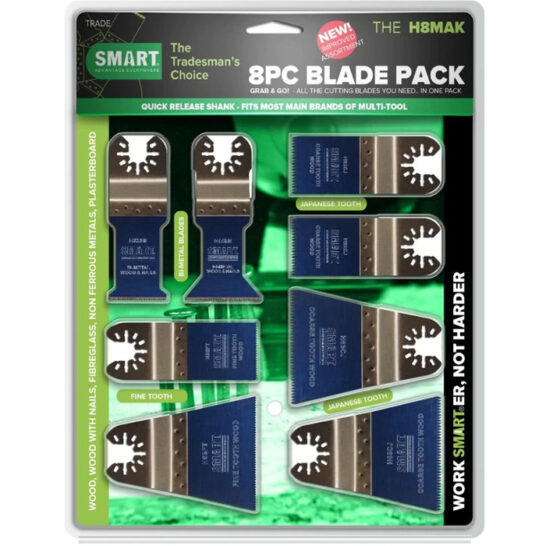 SMART Trade Multitool bladenset 8 stuks SMART Trade Multitool bladenset 8 stuks