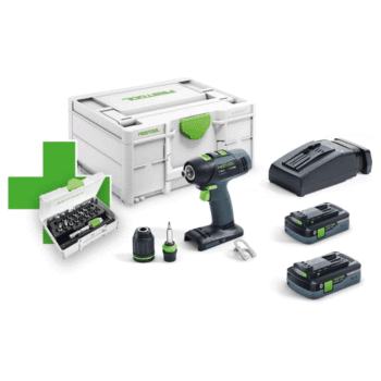 Festool T18+3HPC 4.0I-PL Accu Schroefboormachine