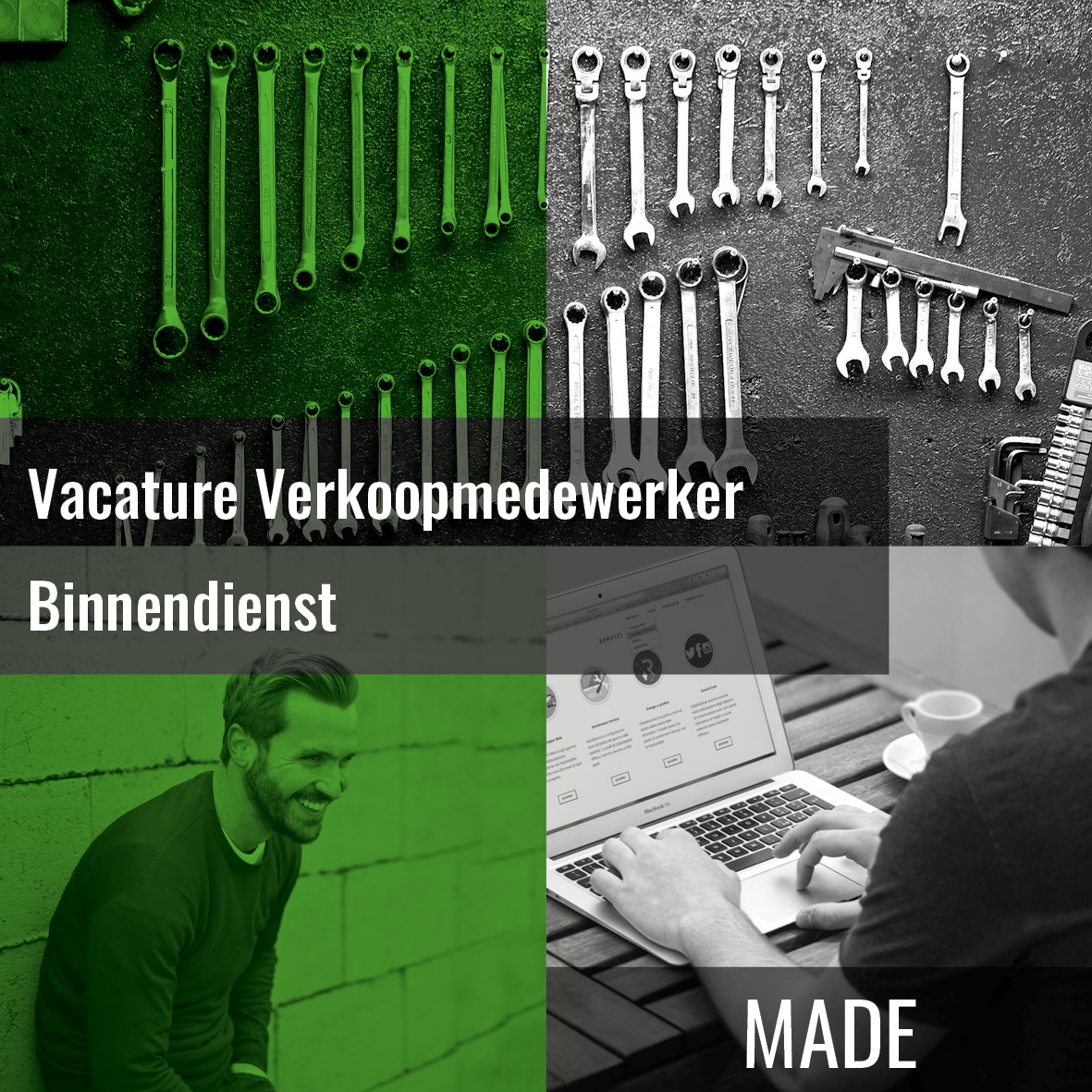Vacature Verkoop/Relatiebeheer Binnendienst - Made