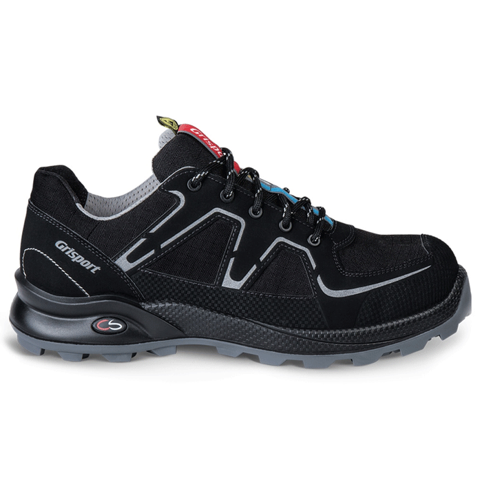 Grisport S3 Nordic Lage werkschoen Zwart/Grijs