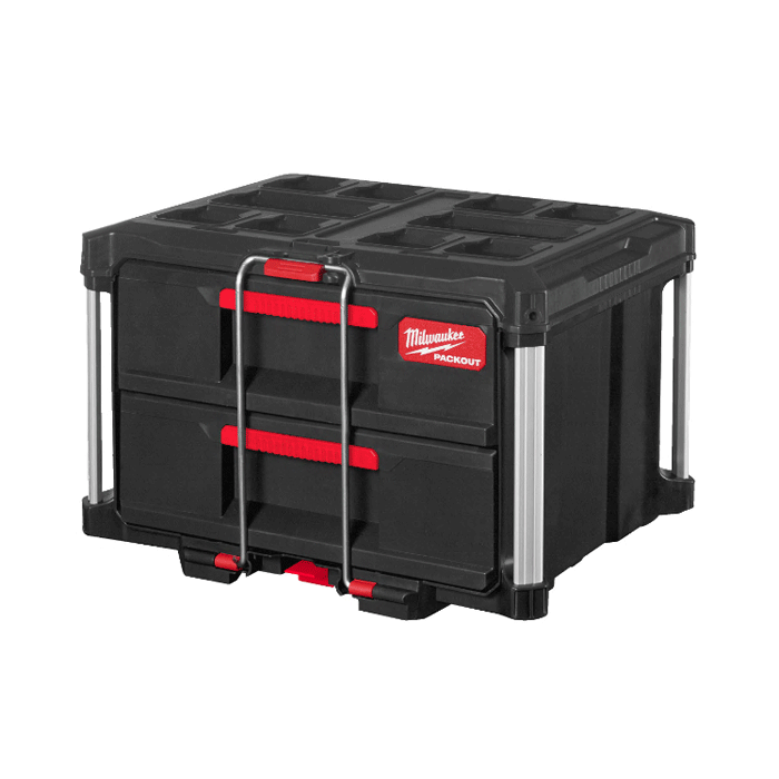 Milwaukee PACKOUT™ Gereedschapskoffer – 2 Lades