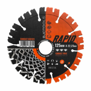 BJC Rapid PRO Diamantzaagblad Droog 125 mm
