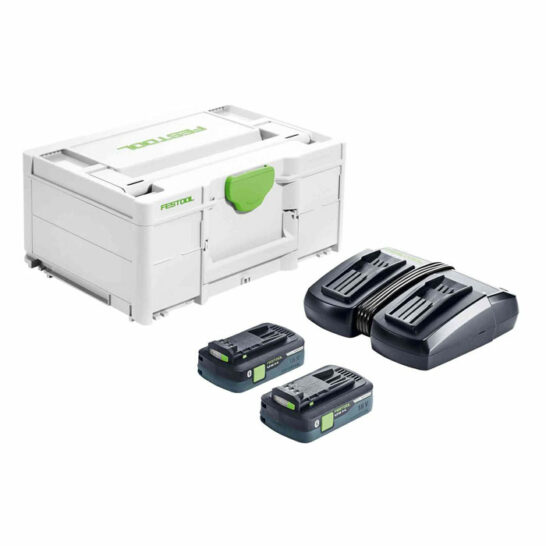 Festool-SYS-18V-2x4.0-TCL-6-DUO-Energie-set-in-systainer Festool SYS 18V 2x4.0/TCL 6 DUO Energie-set in systainer