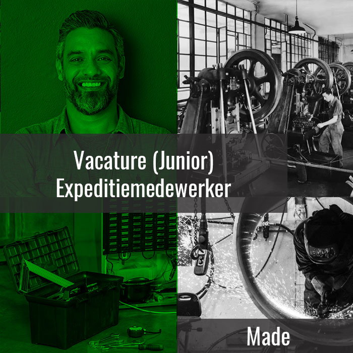 Vacature (Junior) Expeditie medewerker Made