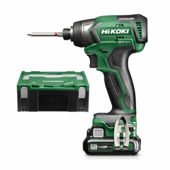 HiKOKI WH12DDWHZ Accu Slagschroevendraaier 12V met 2x4.0Ah Accu