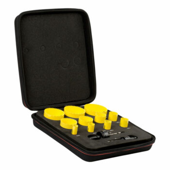 Starrett Fast-Cut Gatzaagset Elektricien 11-delig + 2 Gatzaaghouders